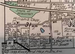 This 1987 St. Croix County plat map of land ownership 